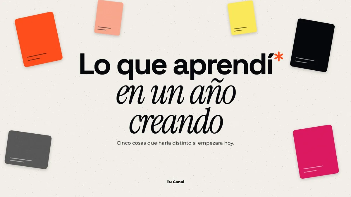 Plantilla Content Creator